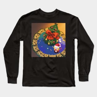 A picture of a christmas tree Long Sleeve T-Shirt